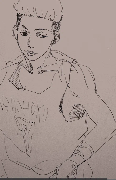 練習。画集参考してます注意。 このセクシーをどう女体化すればいいかばっかり考えててて日常がヤバい