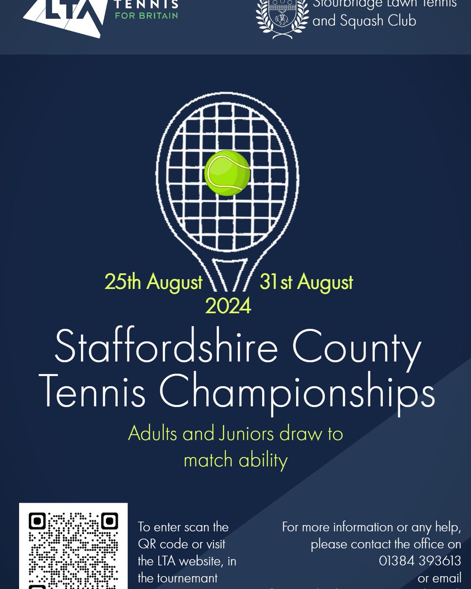 Tennis Staffordshire tweet media
