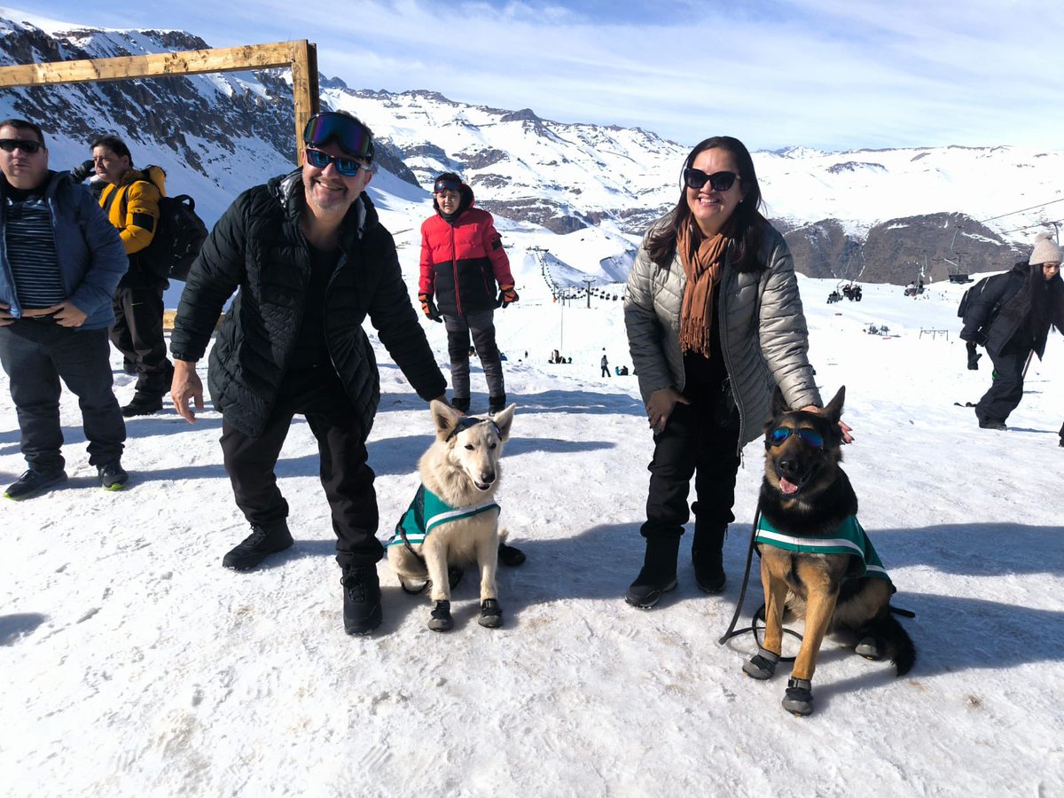 #Farellones: <a href="/Carabdechile/">Carabineros de Chile</a> de la Tenencia (T) Farellones, sigue desplegado en los centros de ski del sector, los cuales mediante sus patrullajes preventivos, buscan entregar una mayor sensación de seguridad a los visitantes de farellones.
#CarabinerosDeTodos