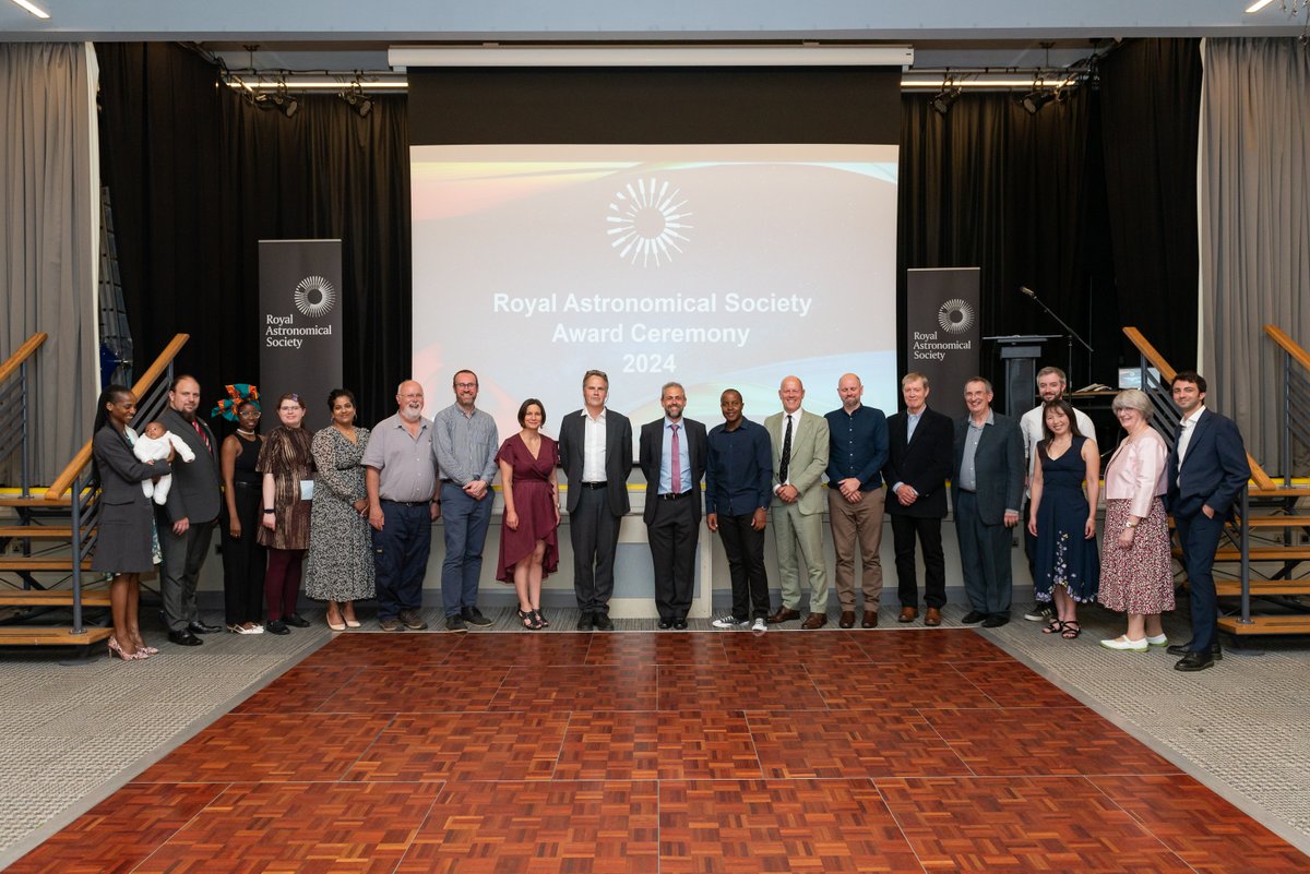 Congratulations to all of the wonderful winners from the #NAM2024 <a href="/RoyalAstroSoc/">Royal Astronomical Society</a> awards dinner last night!

Also a big thanks and congratulations to all of the nominees too!!