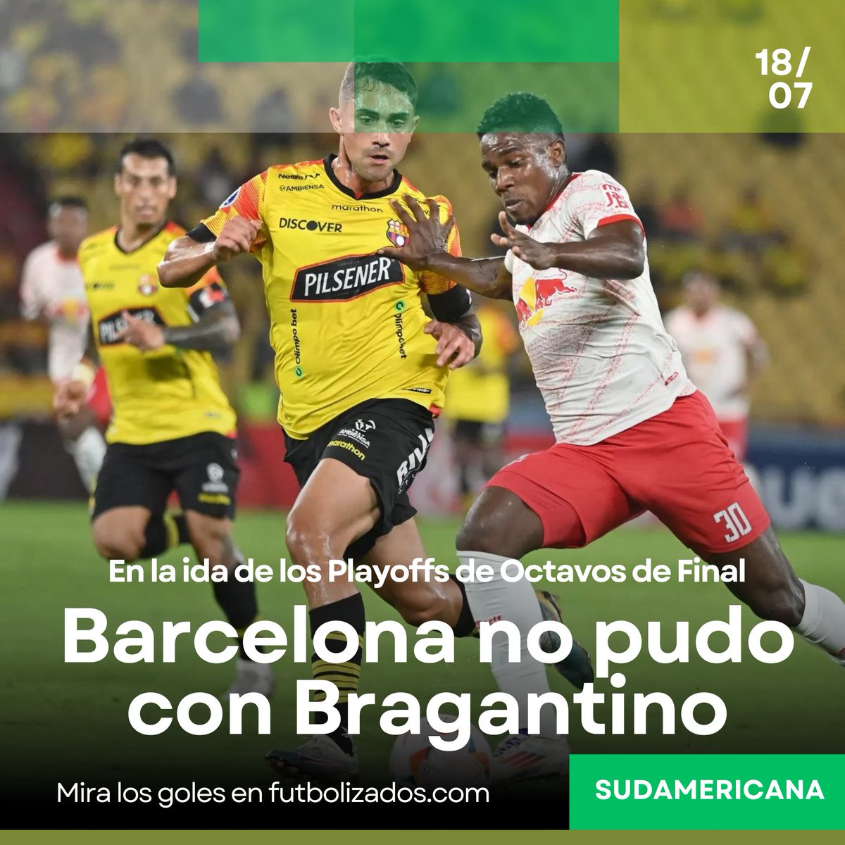 Barcelona no pudo con Bragantino

Mira los goles: futbolizados.com/101084/barcelo…