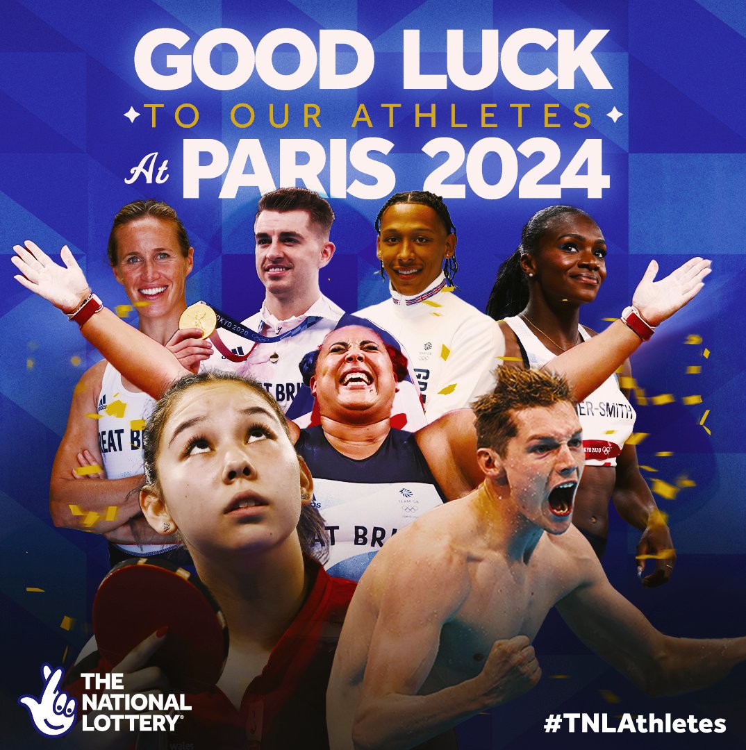 fionafwhite's tweet photo. I feel so proud watching all of our @TeamGB #TNLAthletes travelling to the #Paris2024 Olympic Games, so many of whom are equally proudly supported by  #NationalLottery players. Wishing all of our athletes Good Luck 🤞🇬🇧Bonne Chance et Allons-y! 🇫🇷 https://t.co/cJMTmLBiI0