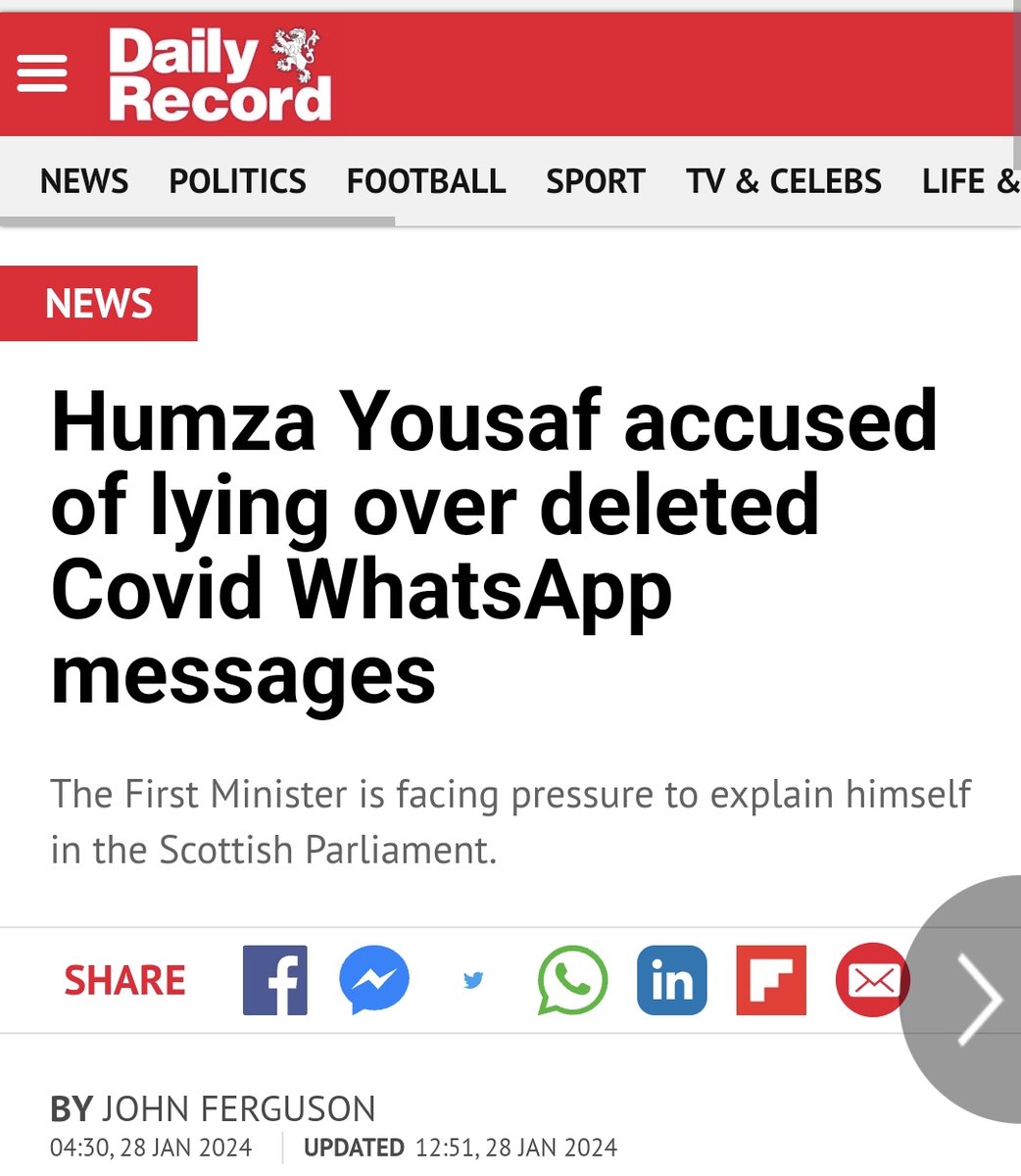 DelSouness's tweet photo. Yourself  Humza Yousaf and Nicola Sturgeon were all apparently involved in an attempted cover up regarding the pandemic. You should all face criminal prosecution. The deaths from tje virus are tragic, the deaths caused by your decisions are unforgivable and the collective damage done to Scottish society from it all might be irreparable