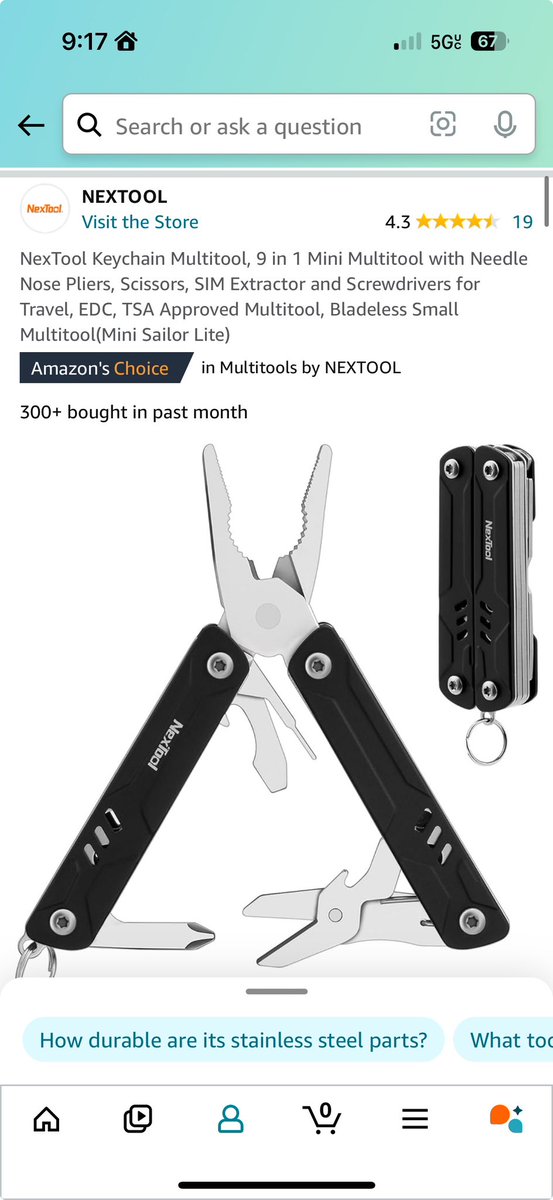 pepearanda's tweet photo. My new “TSA approved” was just confiscated by SAT airport TSA. @amazon didn’t advise  the decision makers. 🤨🤨 https://t.co/I7uYaMSM0j