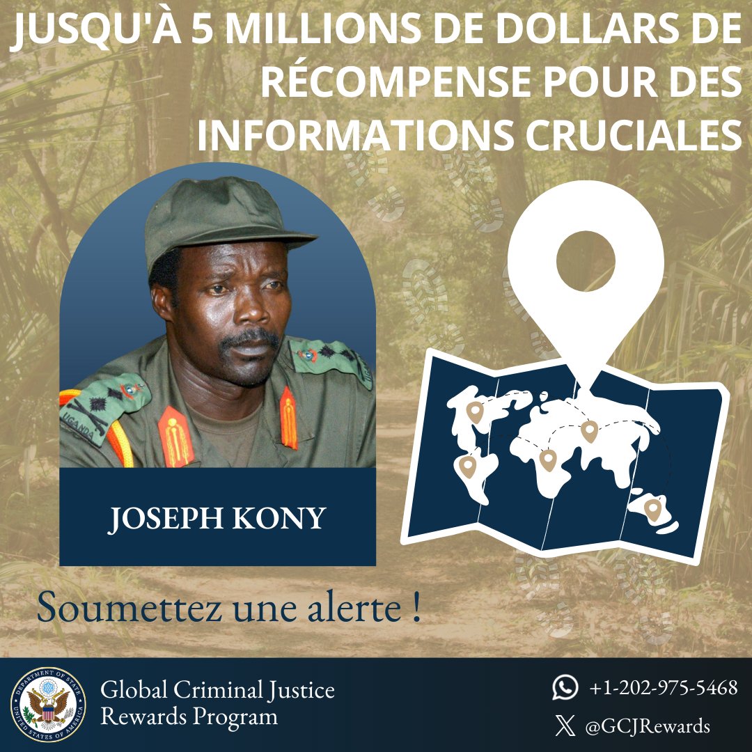 Global Criminal Justice Rewards Program tweet media