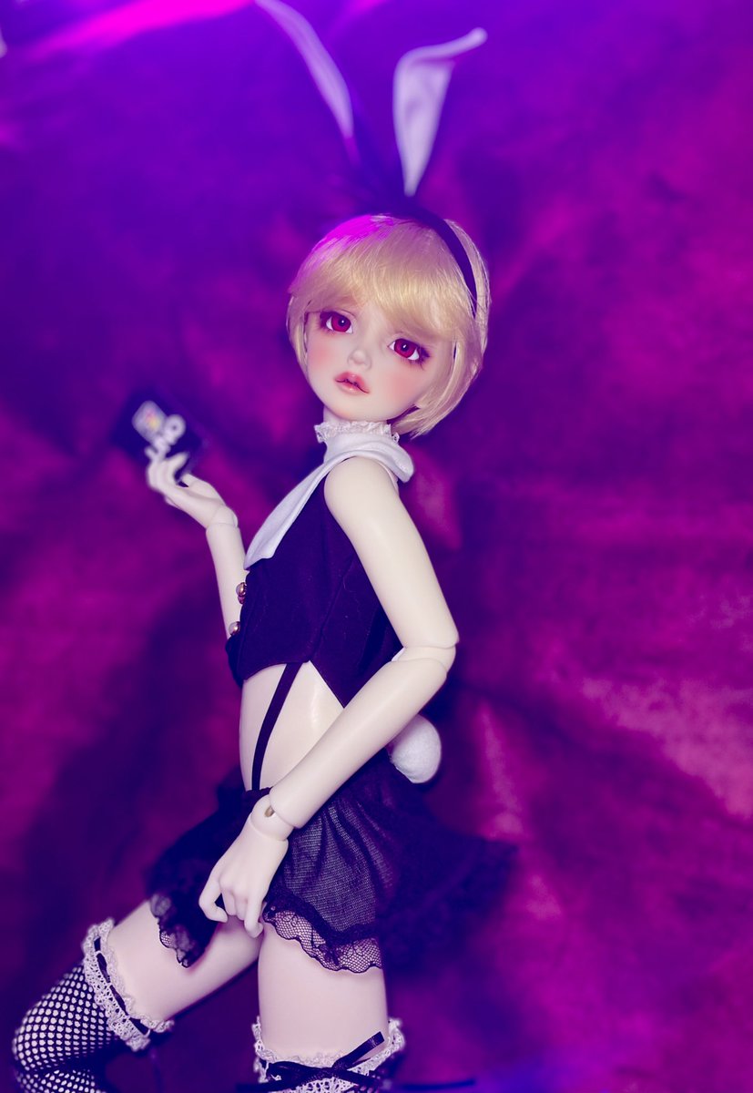 Shire2doll's tweet photo. えとらんぜ（@etrange_doll ）様のバニー水着を購入しました❤

少年ボディでもピッタリ✨これは良い物です♡(*´д｀*)

是非皆様も…👯‍♂

 #えとらんぜおようふく https://t.co/Xc64nlUNqH