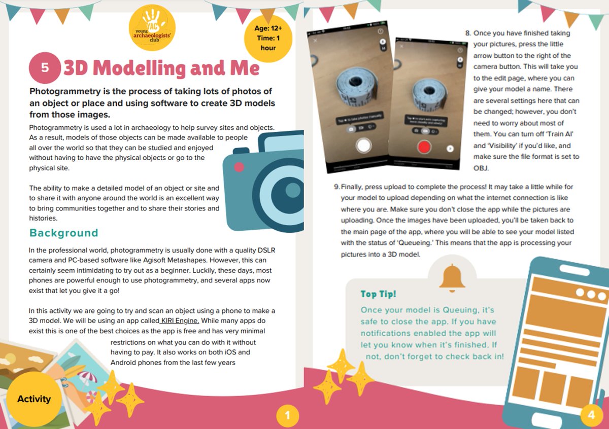 We're celebrating the #FestivalOfArchaeology with new resources created by young people for young people🤗

Ben, a <a href="/archaeologyuk/">ArchaeologyUK</a> Youth Advisor, created a resource all about 3D modelling and how it can bring disparate #communities together👉yac-uk.org/userfiles/file…