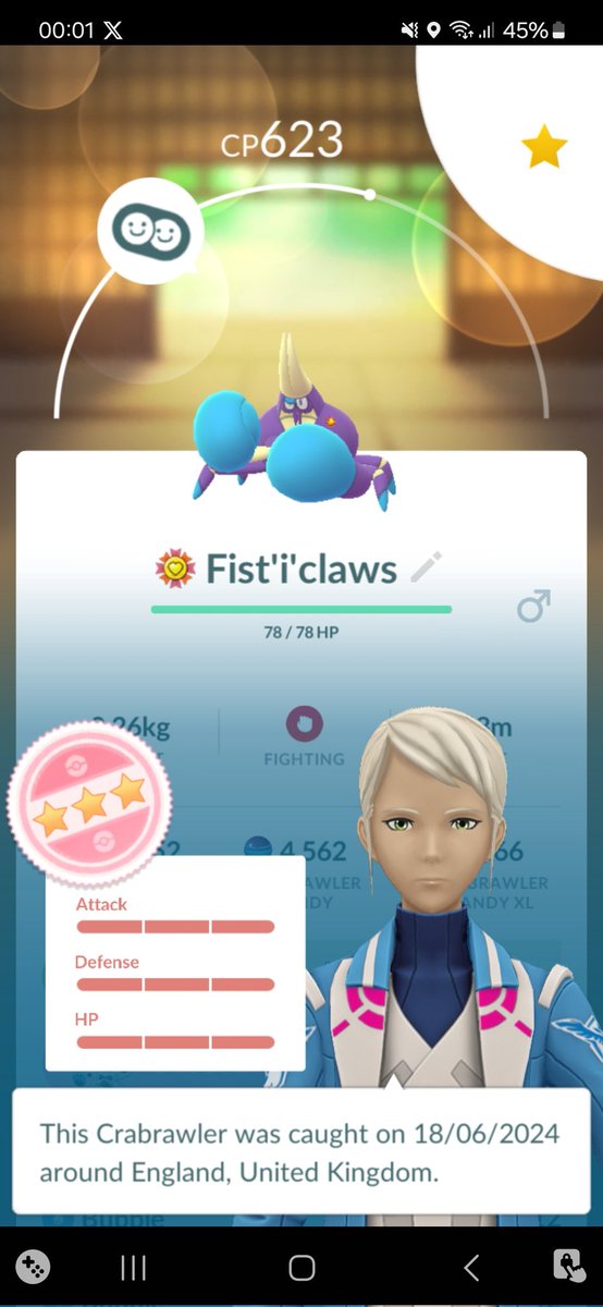 PreciseNebula's tweet image. #BestBuddy #465, #466, #467 &amp;amp; #468
So happy to finally have my ice baby crabs, the hunt took so long 
#PokemonGo