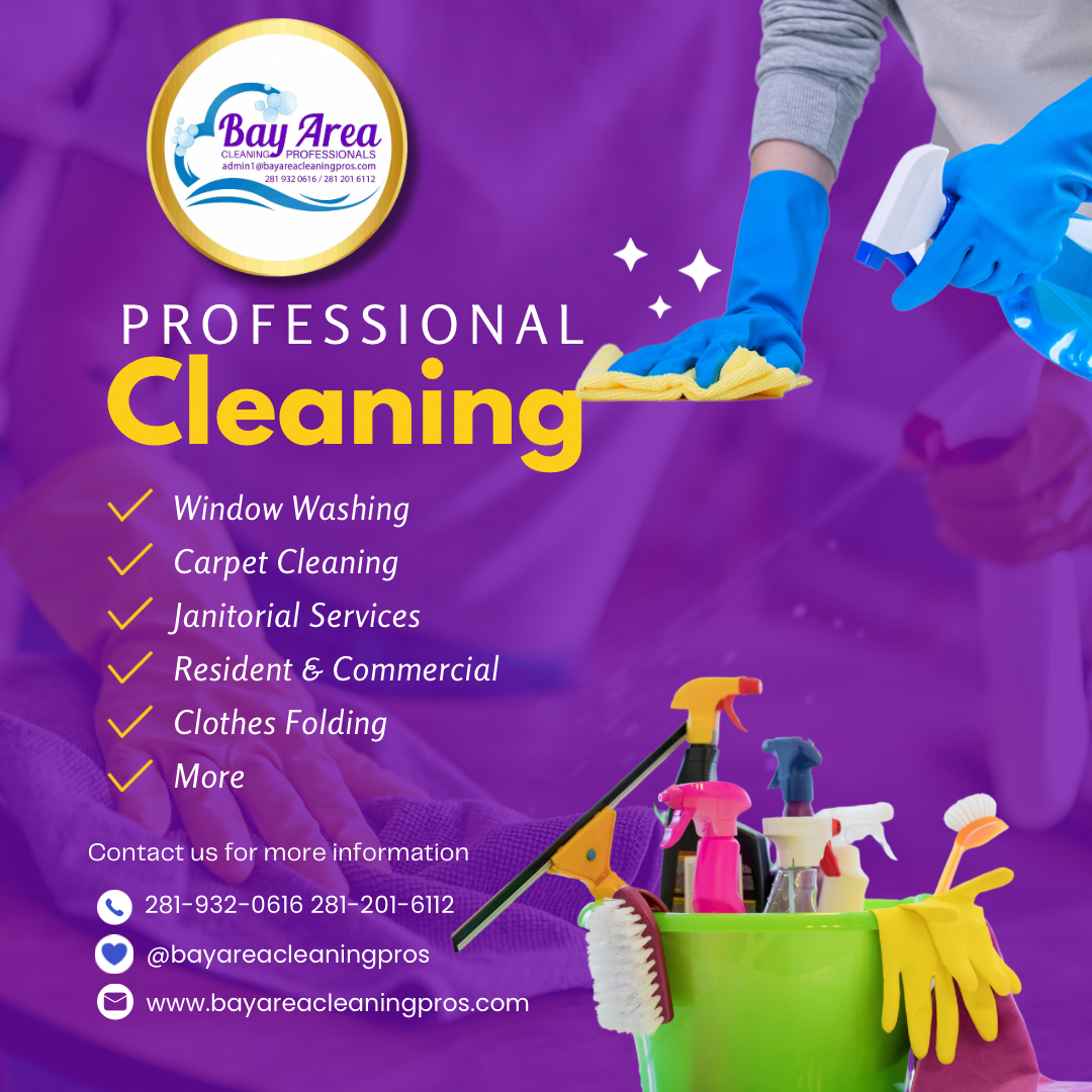 ProsBayArea's tweet photo. Cleanest at it’s finest🧹
Call📲 today to schedule your next cleaning appointment with professionals who take pride in providing quality🌟 service at a great price💲 to give you a clean environment you’ll be proud of😊.

#bayareacleaningpros #professionalcleaning #Baytown https://t.co/1ljlxl2D1b