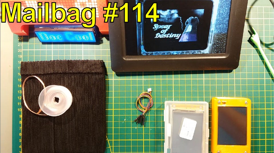 Dr_Cool's tweet photo. neues Video:

#Mailbag #114, #Elektronik #AliExpress #China, Cheap Yellow Display, #CYD, Entlötlitze, Textil Kabelbinder

--> https://t.co/lkZ5LBaZU9

#CheapYellowDisplay #Gadgets #Maker #DIY #Schnäppchen #Basteln #Löten #Produkttest https://t.co/NjW2tfGORm