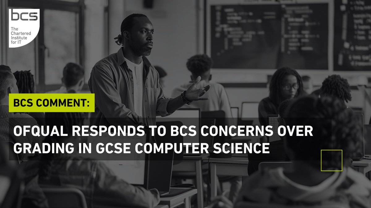 We're thrilled that Ofqual has responded to our community about harsh grading in GCSE Computer Science.
 Changes for this year's students mean fairer assessments. Thanks to all who contributed to this positive outcome! hubs.ly/Q02H5mCN0

#GCSE #ComputerScience  #FairGrading