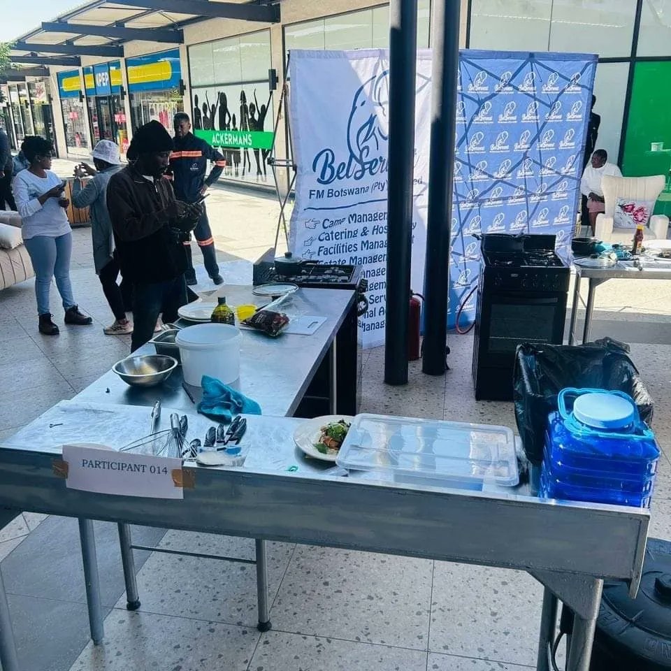 #ThrowbackThursday Throwing it back to the 11th of July 2024 at Teemane mall ( Letlhakane) where our very own Phomolo participated at the Annual National Amateur Chef Competition sponsored by Belseverst FM Botswana.

Cheers to Phomolo and making moves to grow his culinary skills.