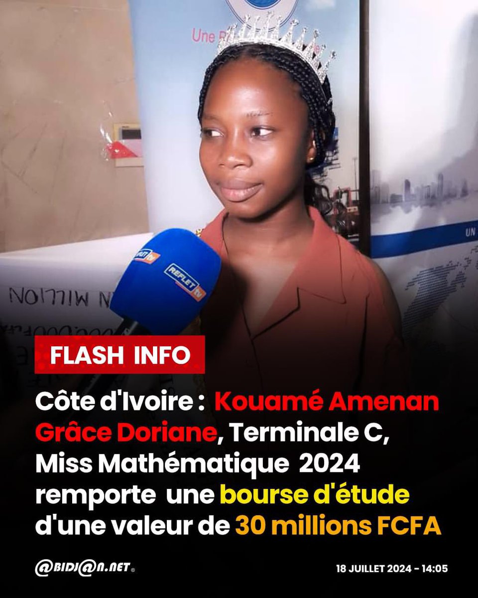 Prom_Ivoire's tweet photo. Félicitations 👏🏽👏🏽👏🏽👏🏽👏🏽👏🏽👏🏽👏🏽 https://t.co/GzNgG13ju8