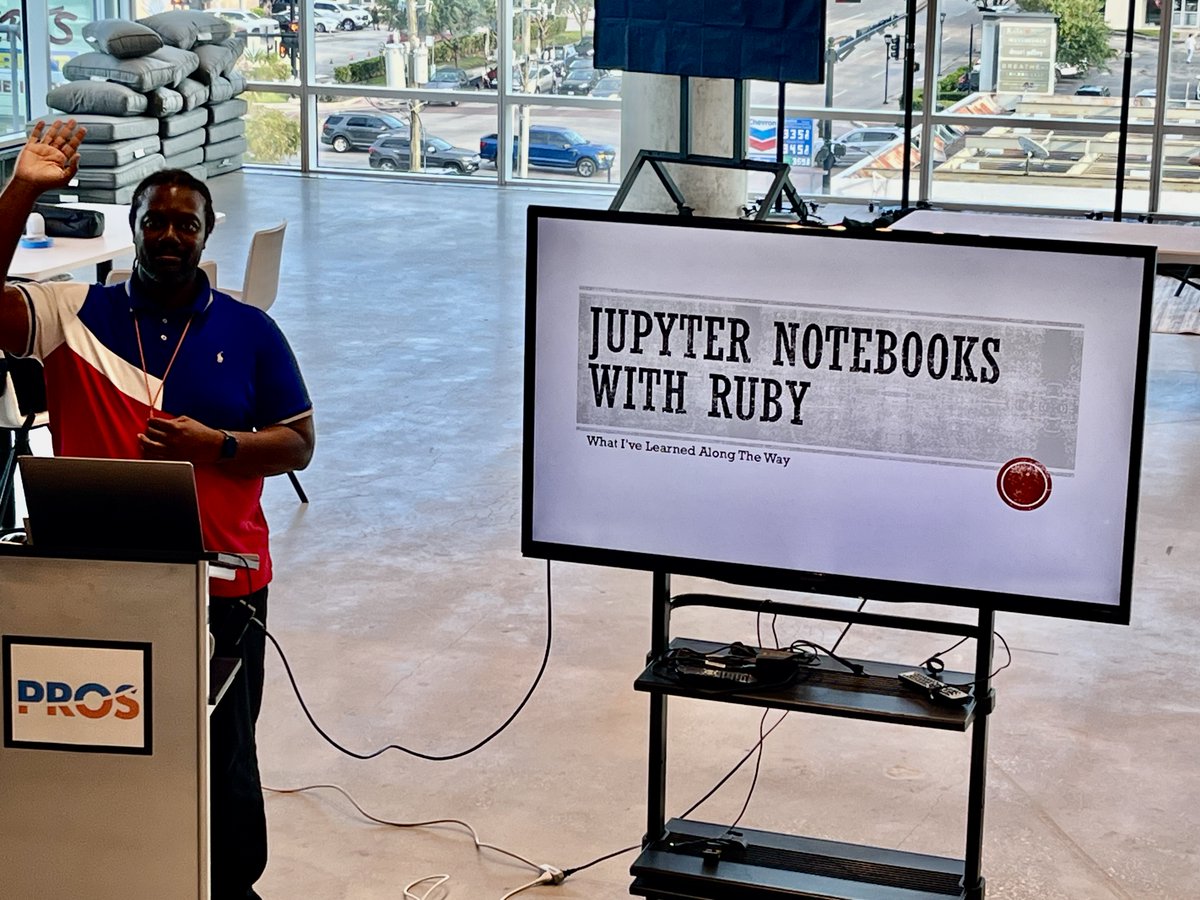 Thank you Joseph Jefferson for presenting at our Houston Ruby meeting last night!