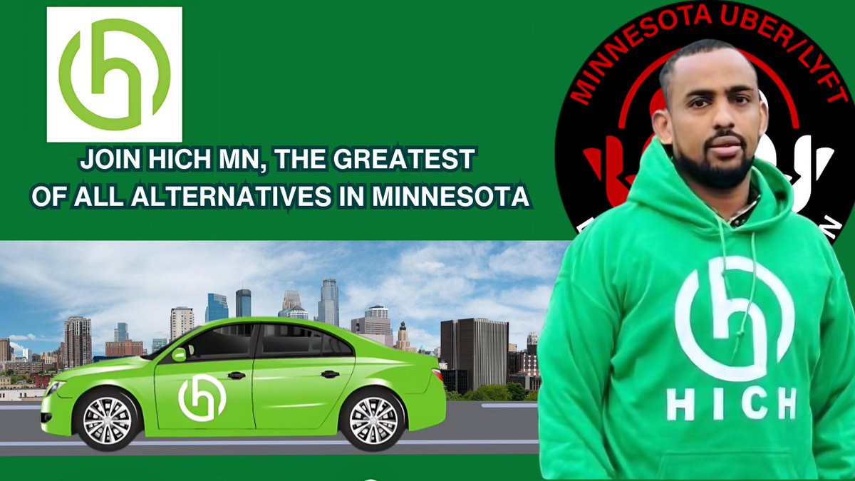 TheMulda's tweet image. Join HICH MN as a driver or rider today! The new rideshare app offers reliable transportation across Minnesota. Download it now on Apple and Google stores. For more info, contact Mustafa at (612) 424-1777.
facebook.com/share/v/EkVubR…
#HICHMN #Rideshare #Minnesota #JoinHICH
