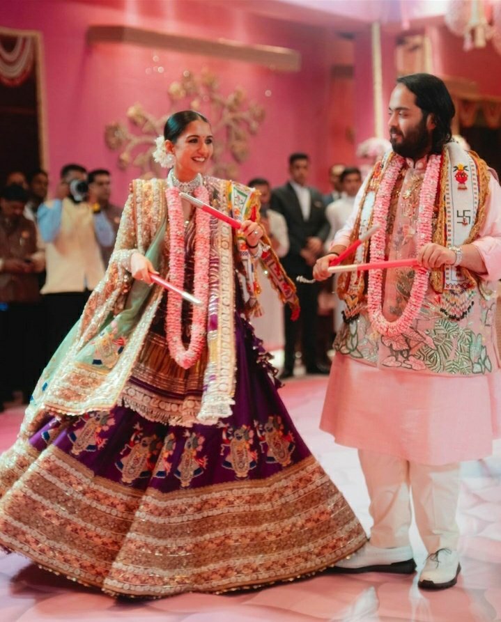 Wishing you a lifetime of love and harmony! #AnantRadhikaWedding