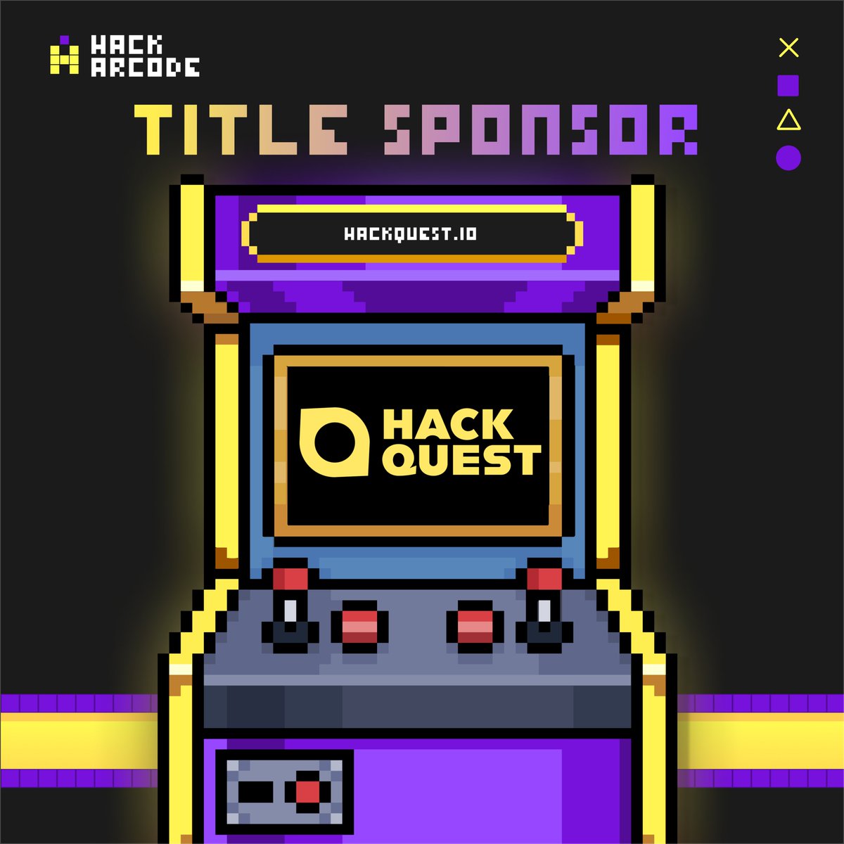 HackArCode's tweet image. 🚀 gm Hackers! 🚀 We&apos;re thrilled to announce that @HackQuest_ is the title sponsor for HackArCode! 

Level up your skills with an epic hackathon experience powered by innovation and collaboration. Stay tuned for more updates! 

#HackArCode #HackQuest #Web3 #GameOn