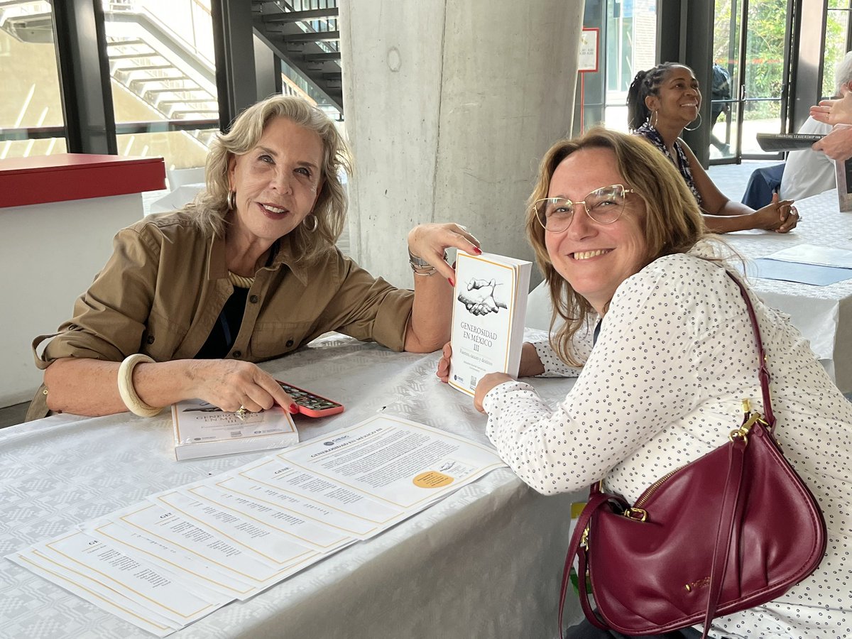 anamariasanro's tweet image. Jacqueline Butcher García-Colín (Coordinadora)
Generosidad en México III : Fuentes, cauces y destinos en #ISTR2024