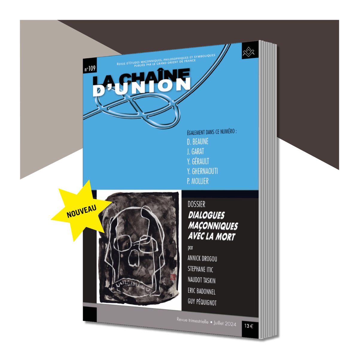 EDITION CONFORM (@edition_conform) on Twitter photo - NOUVEAU -
CHAÎNE D’UNION
N•109 - Dialogues maçonniques avec la mort -
Pour commander :
conform-edit.com
ou sur Amazon amzn.to/3WpweYS
<a href="/conform/">Seamus Campbell</a>.edition l’éditeur N•1 en Europe de revues et livres maçonniques - NOUVEAU -
CHAÎNE D’UNION
N•109 - Dialogues maçonniques avec la mort -
Pour commander :
conform-edit.com
ou sur Amazon amzn.to/3WpweYS
<a href="/conform/">Seamus Campbell</a>.edition l’éditeur N•1 en Europe de revues et livres maçonniques