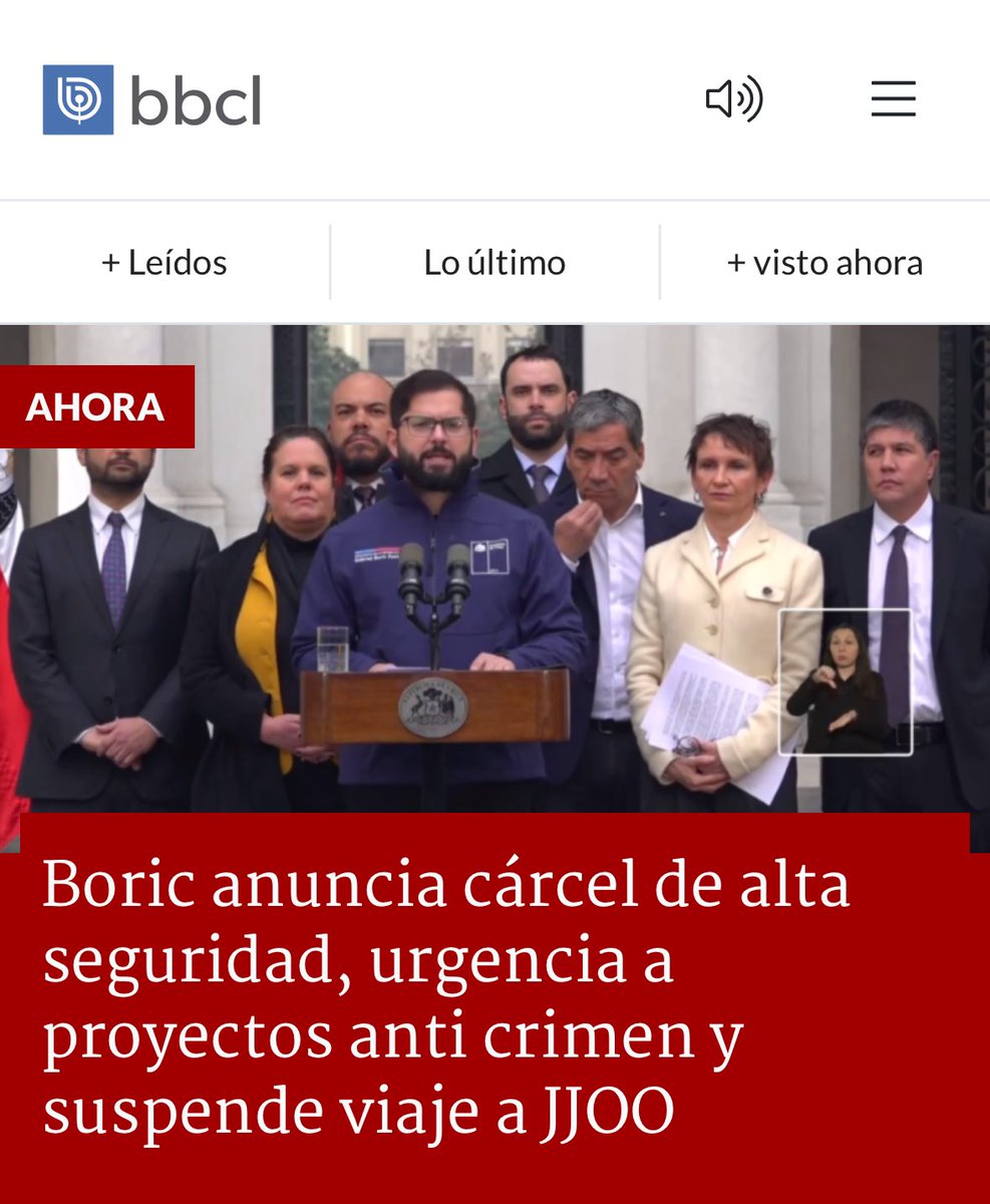 javiermacaya's tweet photo. Todos los anuncios son valorables, pero ninguno tendrá impacto sin autocrítica ni convicción. Y eso exige que desde el gobierno y sus aliados haya: respeto al Estado de Derecho y a la fuerza legítima de policías y FFAA; respaldo a Carabineros; anular pensiones de gracia a los delincuentes y expulsión de migrantes ilegales e infractores de la ley