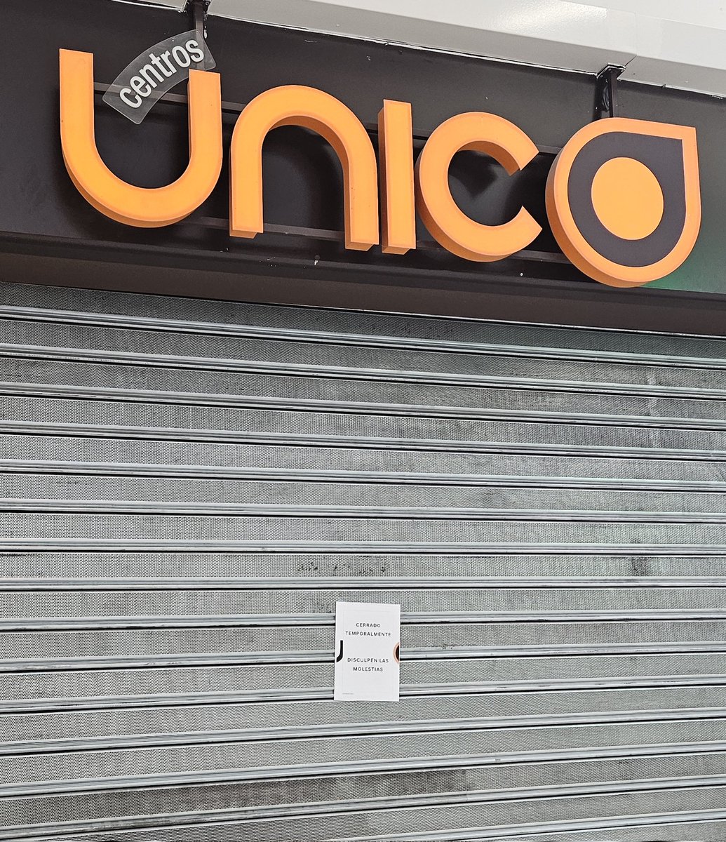 ⚠️Miles de consumidores afectados por el cierre de varios Centros Unico⚠️. Ya se están organizando en un grupo de Telegram. Si eres uno de los afectados. Estamos buscando soluciones. Grupo afectados: t.me/afectadosUnico
RT POR FAVOR

 #centrosunico #unico #afectados
