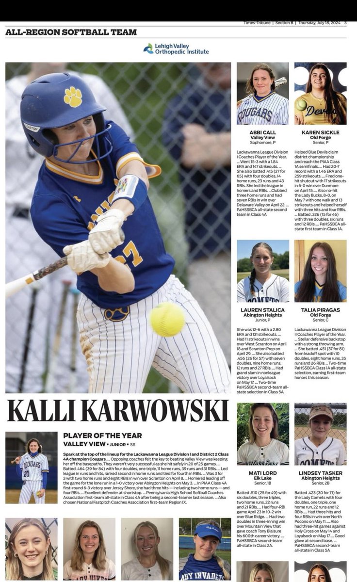 abbicall2026's tweet image. Humbled and grateful to be named part of the ALL REGION team with these talented athletes. Thank you to my family, coaches and teammates for always believing in me‼️ @GoldGarvey @SoftballDown @ExtraInningSB @LegacyLegendsS1 #rockstrong