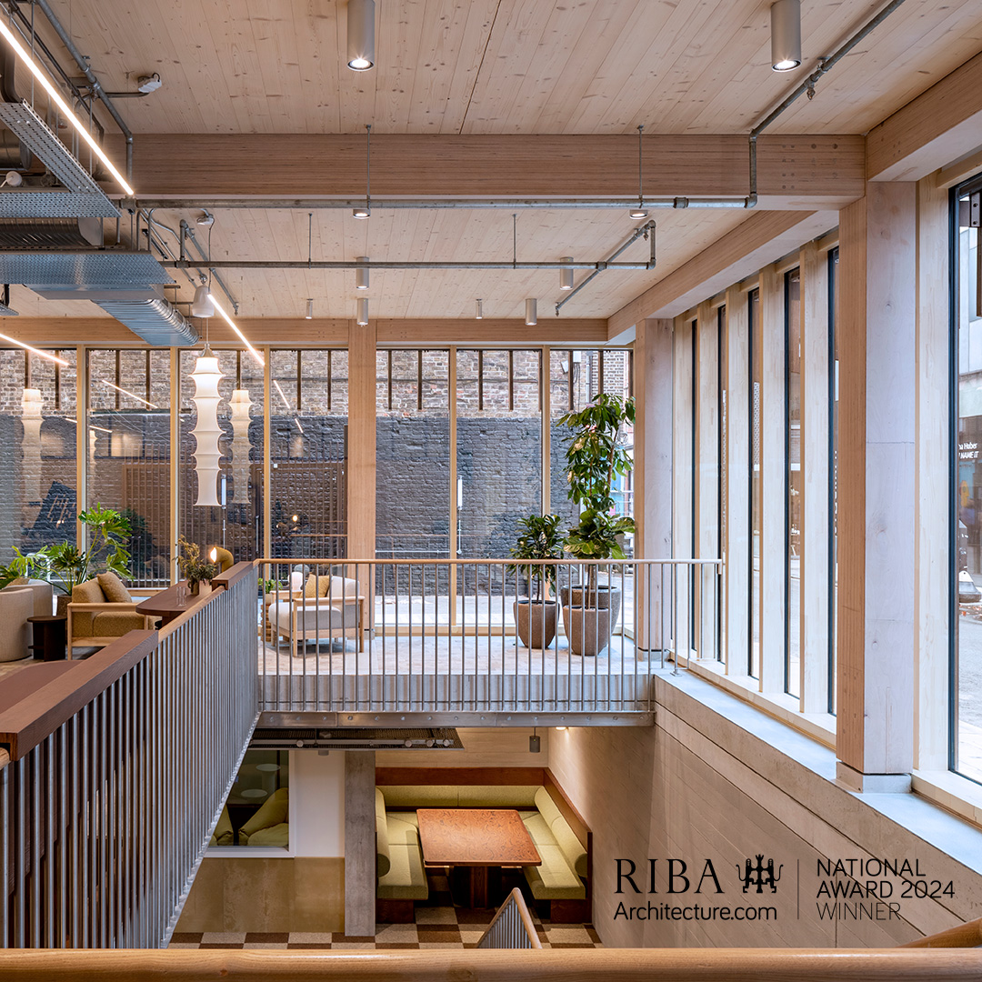 We're elated that two of our projects have been recognised with RIBA National Awards.

Bradbury Works <a href="/YesNoStudio/">YNStudio</a> 
Black &amp; White Building <a href="/WaughThistleton/">Waugh Thistleton Architects</a>