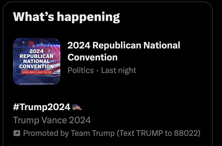 With El*n's latest endorsement, Twitter is now just R endorsement platform, full out.