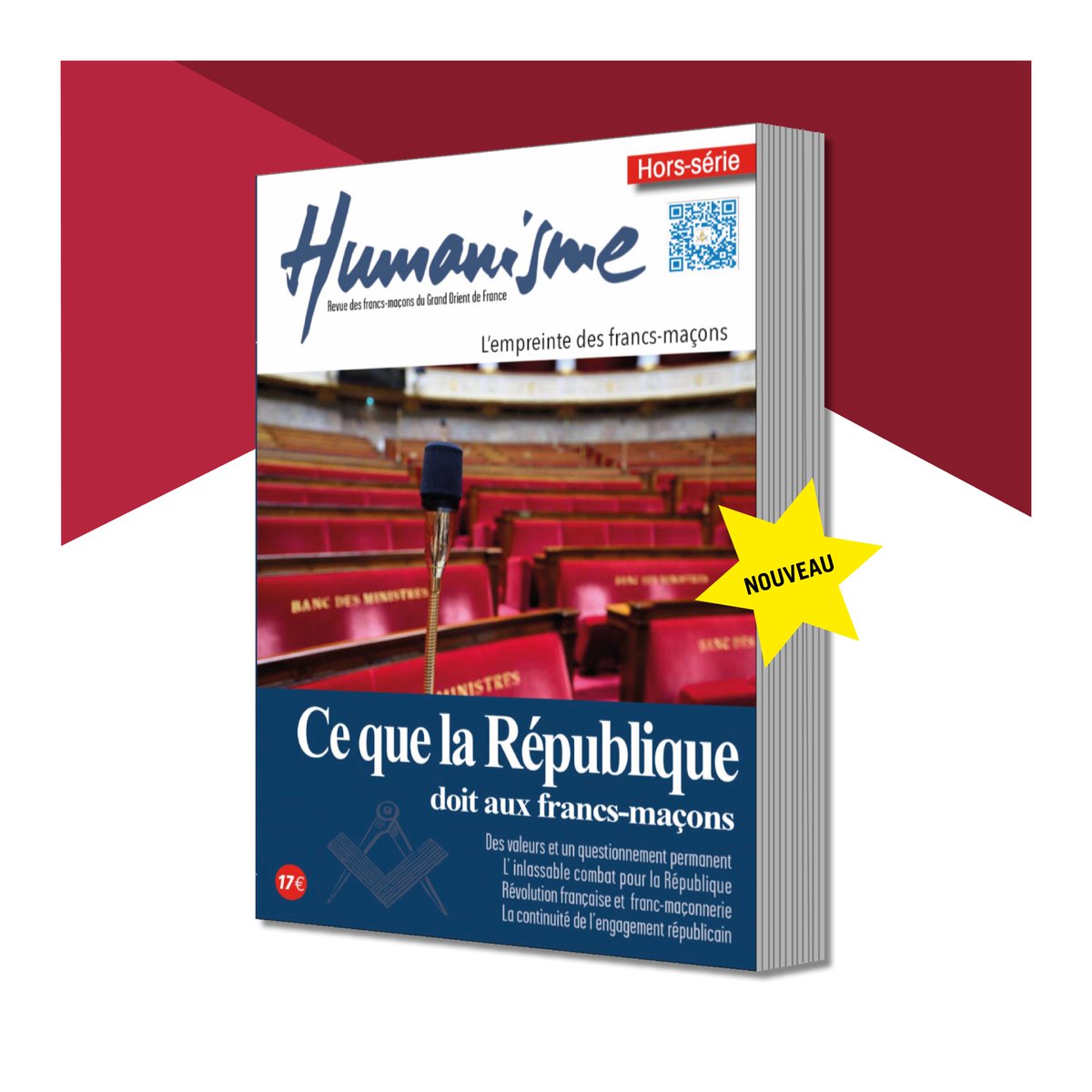 EDITION CONFORM (@edition_conform) on Twitter photo NOUVEAU HORS SÉRIE D’HUMANISME
Ce que la république doit aux francs-maçons
Éditorial par @guillaumetrichard Grand maître du Grand Orient de France
Pour commander conform-edit.com
Ou sur Amazon amzn.to/3WpweYS
<a href="/conform/">Seamus Campbell</a>.edition NOUVEAU HORS SÉRIE D’HUMANISME
Ce que la république doit aux francs-maçons
Éditorial par @guillaumetrichard Grand maître du Grand Orient de France
Pour commander conform-edit.com
Ou sur Amazon amzn.to/3WpweYS
<a href="/conform/">Seamus Campbell</a>.edition