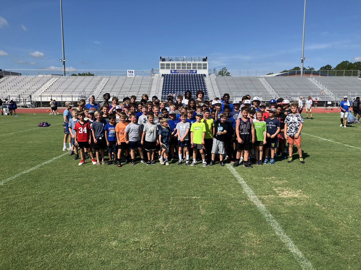 Final day of camp! Great campers! Love their effort and attitude! Future Jackets!