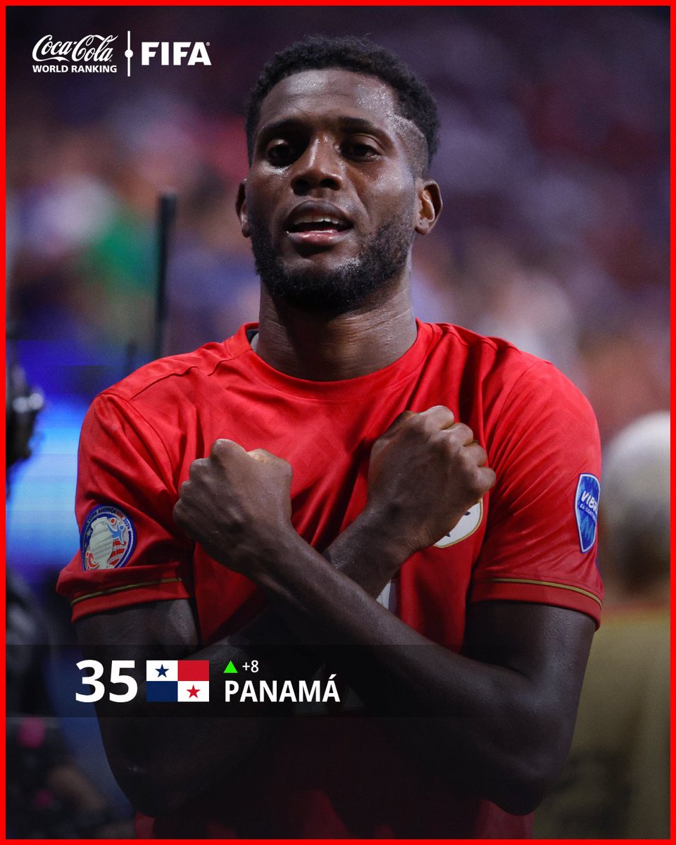 fifaworldcup_es's tweet photo. ¡@fepafut escaló ocho posiciones en el #FIFARanking tras una sólida @CopaAmerica! 🇵🇦👏 https://t.co/um9BUOdF4n