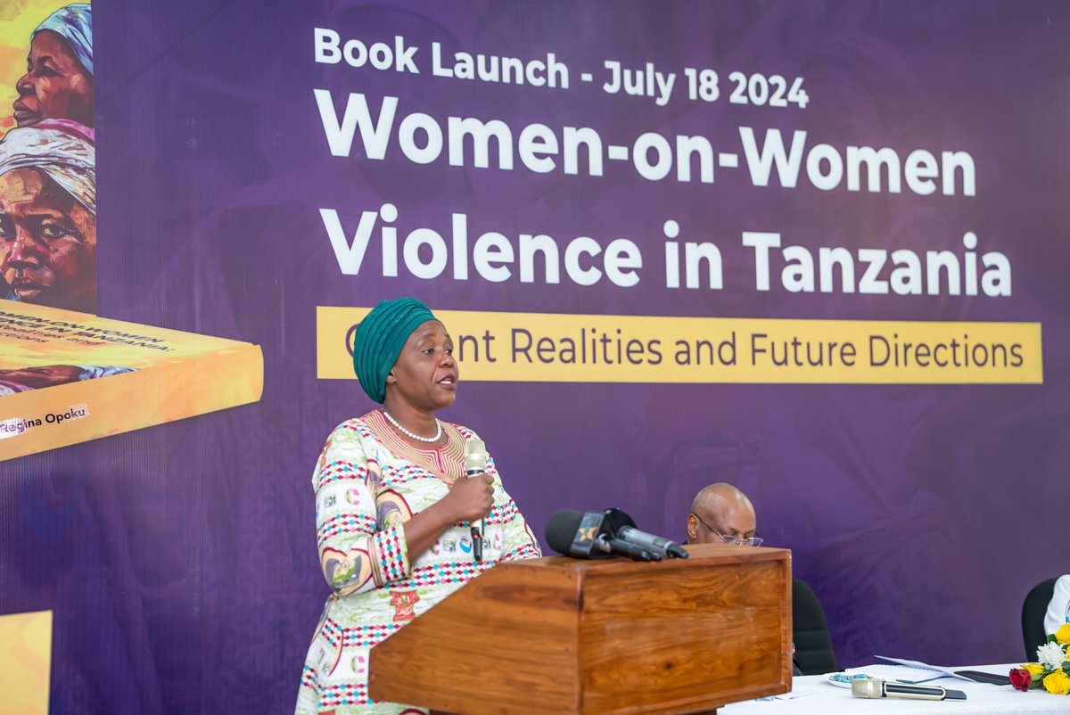 “Violence of any form is a foundation of poverty in any society. I commend REPOA and the author for this book. I will do my best to raise and echo your findings related to this important gender study,” says <a href="/Dr_DGwajima/">Dr. Dorothy Gwajima</a> 
#Tanzania #women

⏬📔 READ: repoa.or.tz/wp-content/upl…