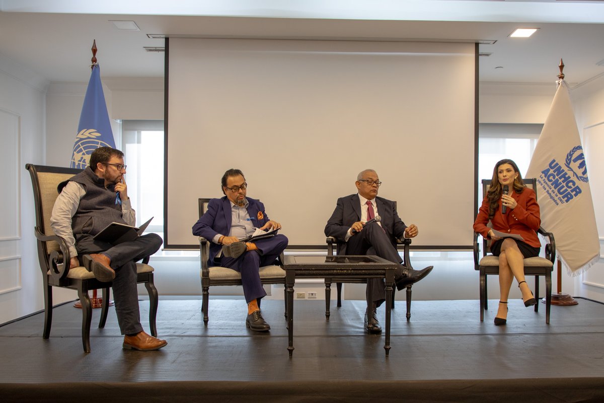 ACNUREcuador's tweet photo. ¡Comenzamos con el primer panel de la jornada!
‌
Junto a @BancoMundialLAC, @el_bid, y @gizecuador, hablaremos sobre cómo los Gobiernos locales pueden impulsar la inclusión y el desarrollo económico de las personas en movilidad humana. 🌍💼. https://t.co/jlMerj9f25