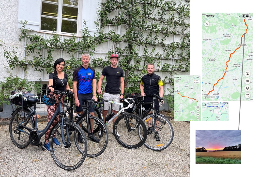 BESA is taking to the bikes! Yesterday, staff cycled to the office, no matter what the distance (which varied considerably; we forgave Robert for  turning up 5 minutes late to the meeting after a 5:30-hour commute)! Looking forward to many returns (and the end of the muscle ache)