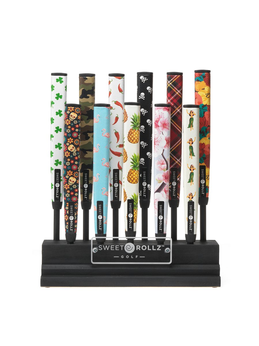 JackJollyGolf's tweet photo. Sweet Rollz Golf, designer golf putter grips designed for the modern &amp; stylish golfer. Available at https://t.co/iHcV3hVyil. #sweetrollz #sweetrollzgolf #jackjolly #pga #pgatour https://t.co/LPujpSR4vE