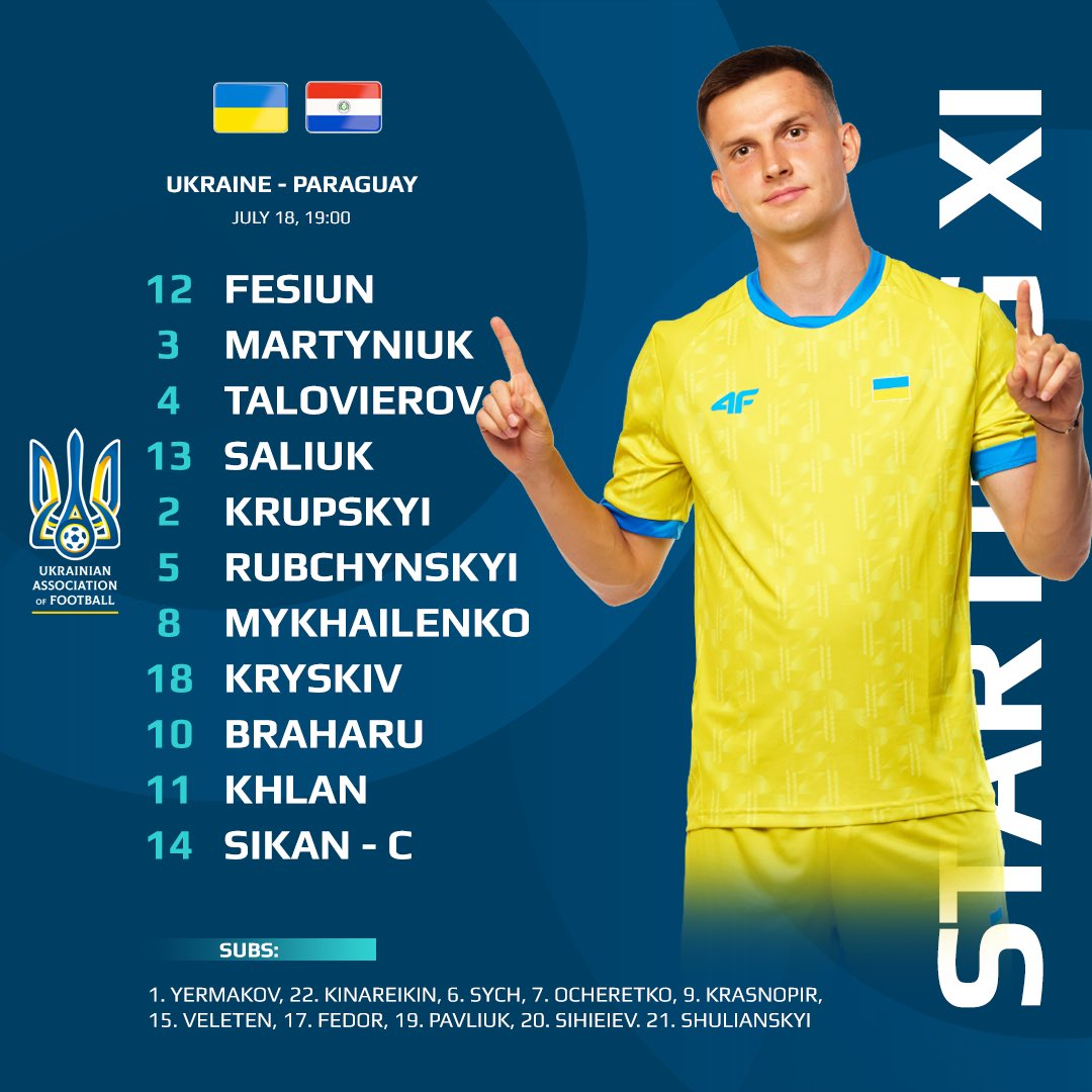 Ukrainian Association of Football tweet media