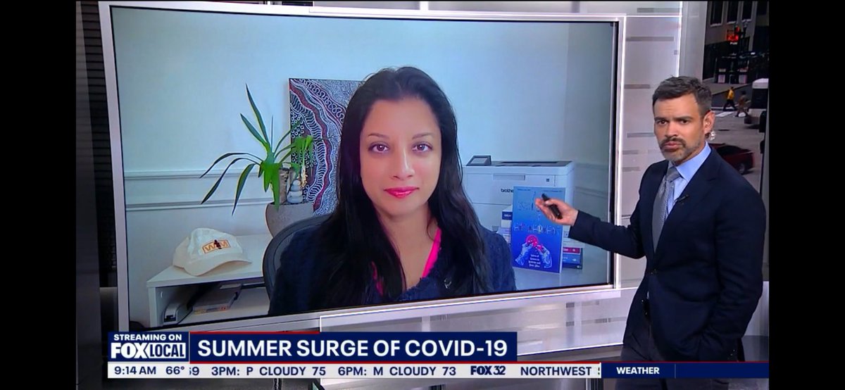Well, #covid19 numbers are rising again 
Here is how you can protect yourself 
💉If >65 or immunocompromised get a booster now if >4months since your last one 
💉Updated vaccine coming out this fall
😷Stay home if sick
😷 #WearAMask in crowded areas 

fox32chicago.com/video/1487378