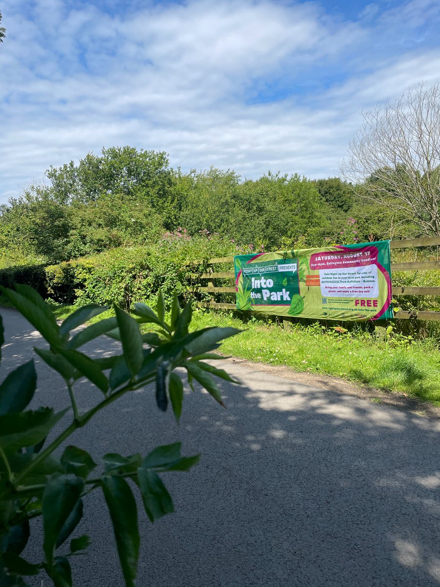 INTO THE PARK🌳🍃 Come along and be a part of this summer family event in your local park! 🌿
@NoFitState are bringing their new production ‘Bamboo’ 🤸
11:00am-4pm
17 Aug 🌳 Edlington Community Woodland
18 Aug 🌳 Stainforth Welfare Ground
rightupourstreet.org.uk/into-the-park #CreateYourPlace