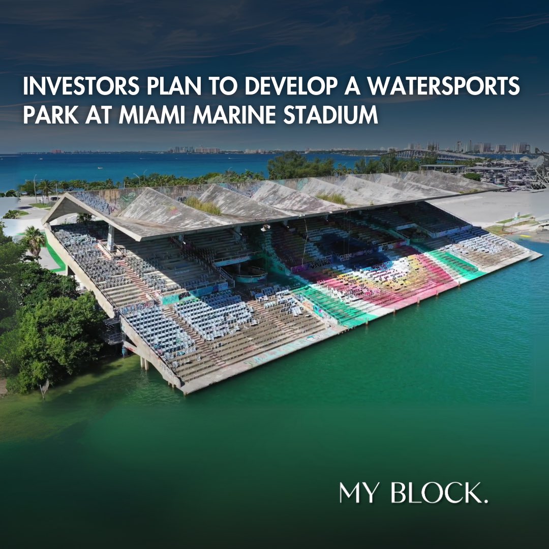 MyBlockMiami's tweet photo. 🌊🏟️ High-powered investors are quietly cooking up plans for a water-oriented sports and amusement park at the historic Miami Marine Stadium on Virginia Key.

Get ready for wave-generating pools, surfing, extreme sports, and entertainment! 🚤🌴

#MyBlockMiami #MiamiMarineStadium https://t.co/apbFtOOwtK