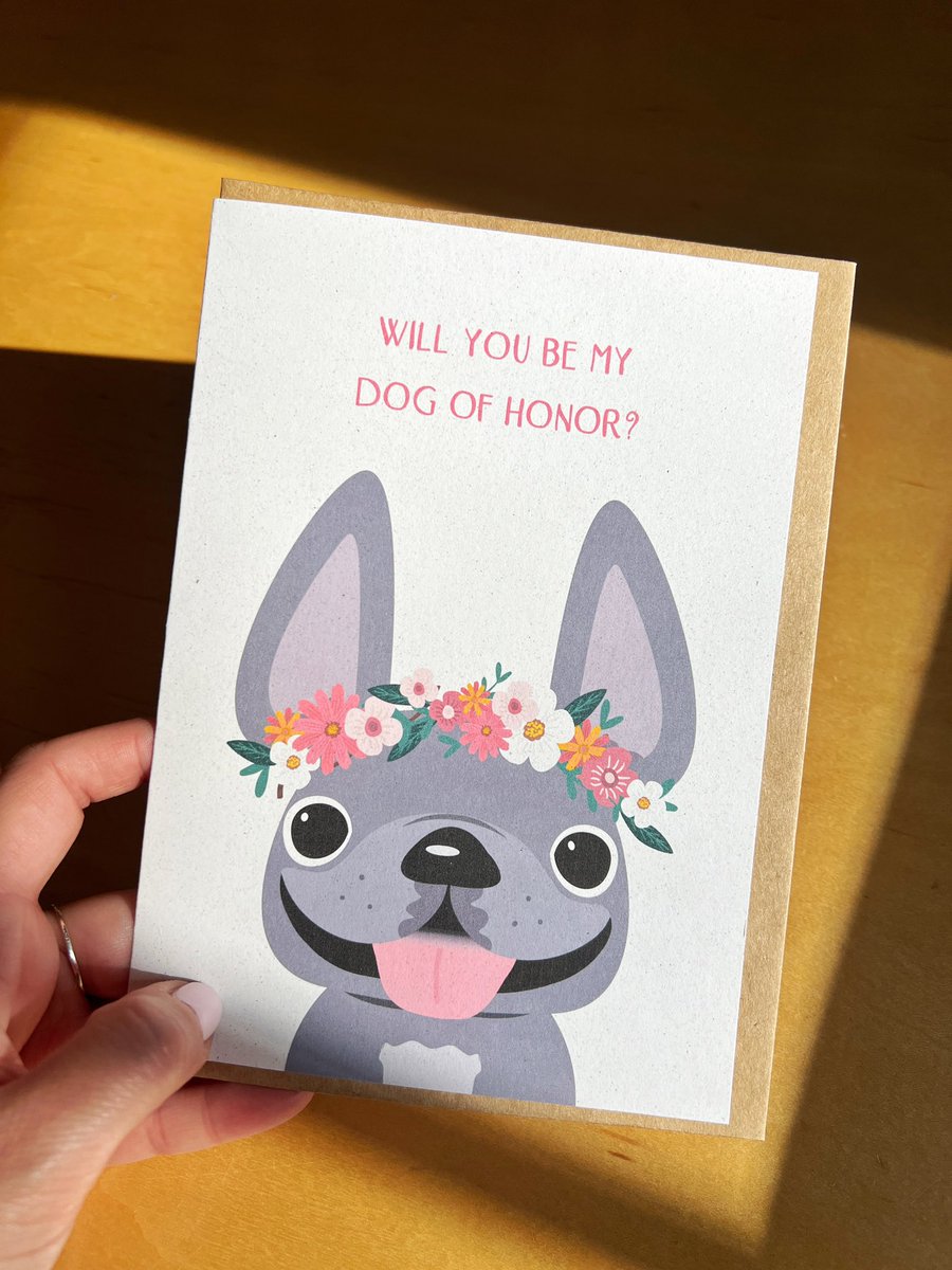 shopFBL's tweet photo. A special card for a special pup on a special day 💕 https://t.co/QbeZJMyKvb