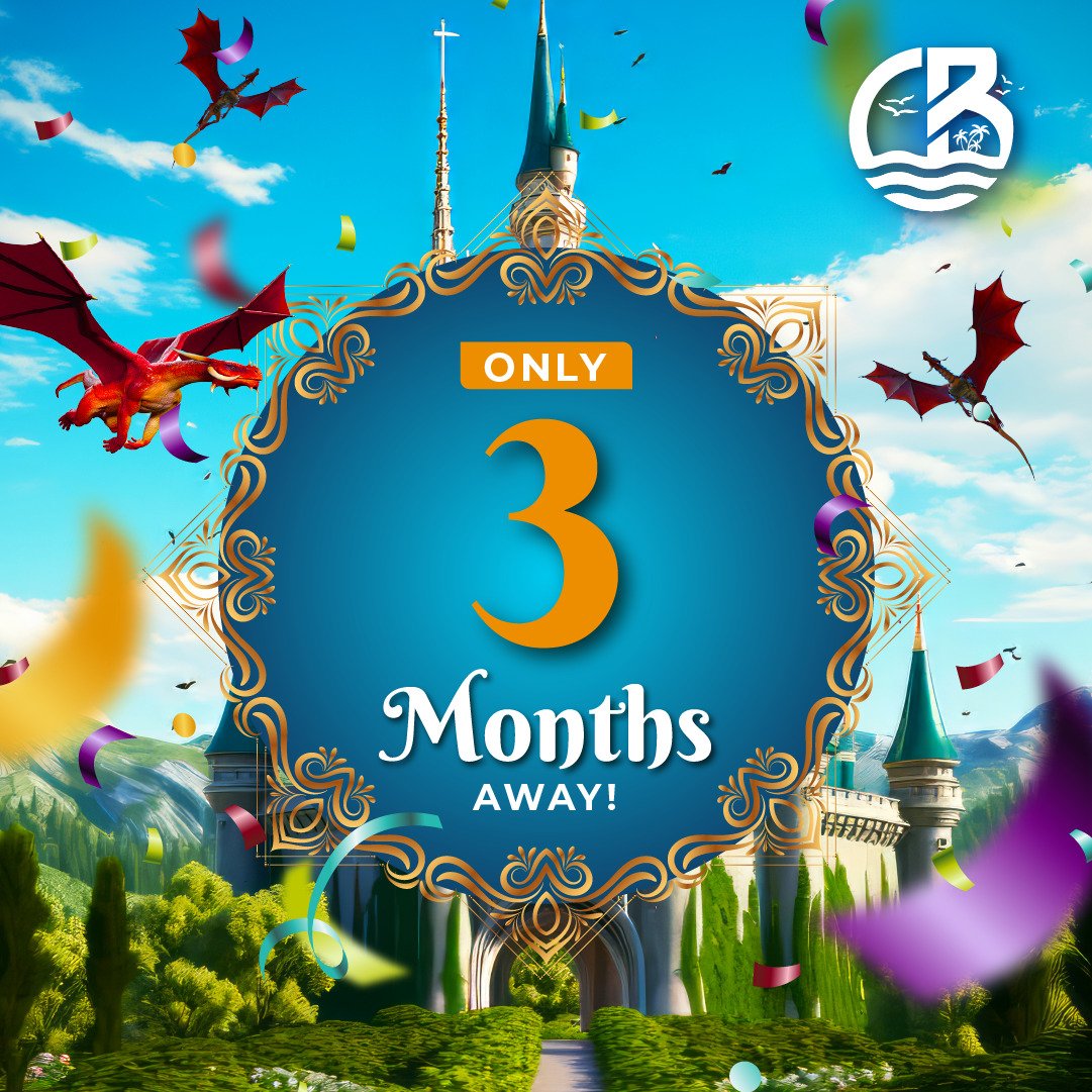 Don't miss out on the epic party of the year! Only 3 months away and tickets are almost sold out. Get yours now before it's too late!