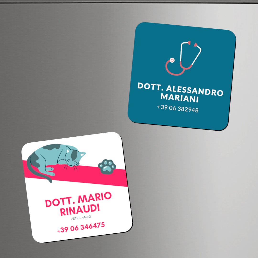 risicrea's tweet photo. Offri ai tuoi clienti una soluzione pratica e originale!

Con il kit per realizzare #MagnetiPersonalizzati, si possono creare "biglietti da visita" magnetici con numeri di telefono essenziali, come quelli del medico o del veterinario.

Un'idea utile e sempre a portata di mano! https://t.co/0qI19oU2oE