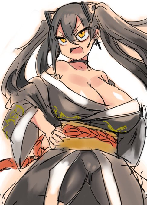 「勝手に浴衣を改造して戦闘用にするのはどうかと思います」
「うっさい。普通の格好じゃあのクズに捕まるだけだ」

ガラが悪い治安の守り手法官さん。 