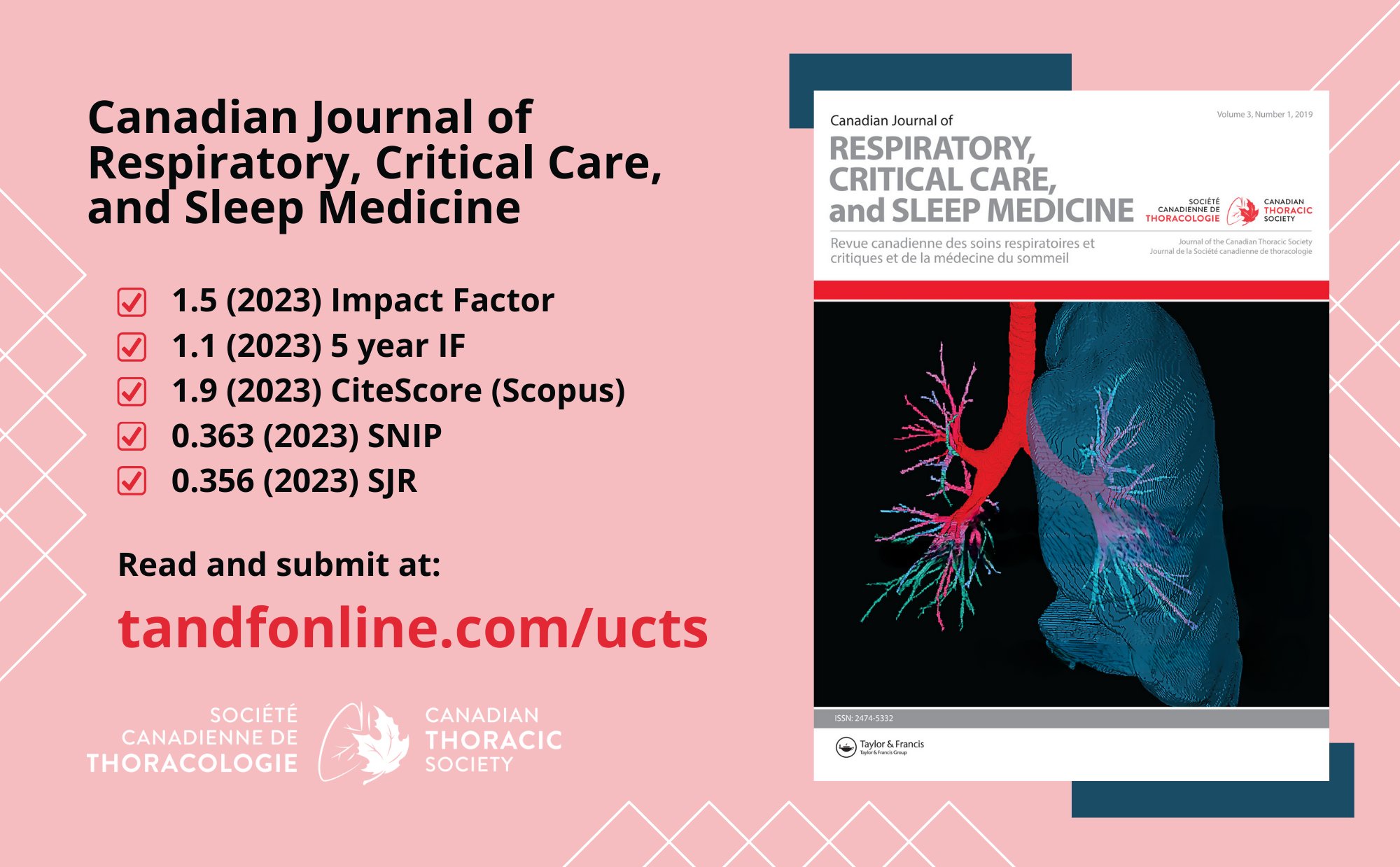Canadian Thoracic Society on X: “Do you read the Canadian Journal