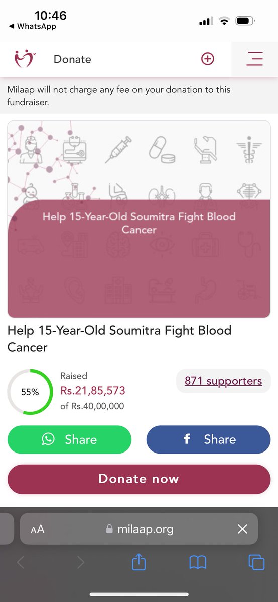 DhopteSaloni's tweet image. Hi everyone, please please take a moment and help out my best friend if you are able to 🙏🤍. milaap.org/fundraisers/su… RT for reach!