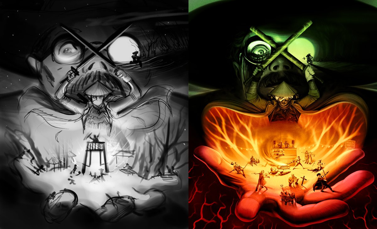 MikeM_animation's tweet image. #sketchvsfinal  #fishtanklive