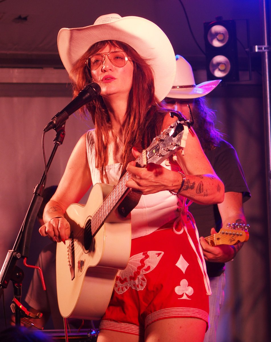Nikki Lane was a wild woman at <a href="/FitzGeraldsClub/">FITZGERALDS</a>'s American Music Festival on July 3. She lit up joints, shared 'em with the crowd, dissed her merch and defiantly processed her dad's death while rocking her outlaw country set hard as her band managed to stay on the bucking bronco.
