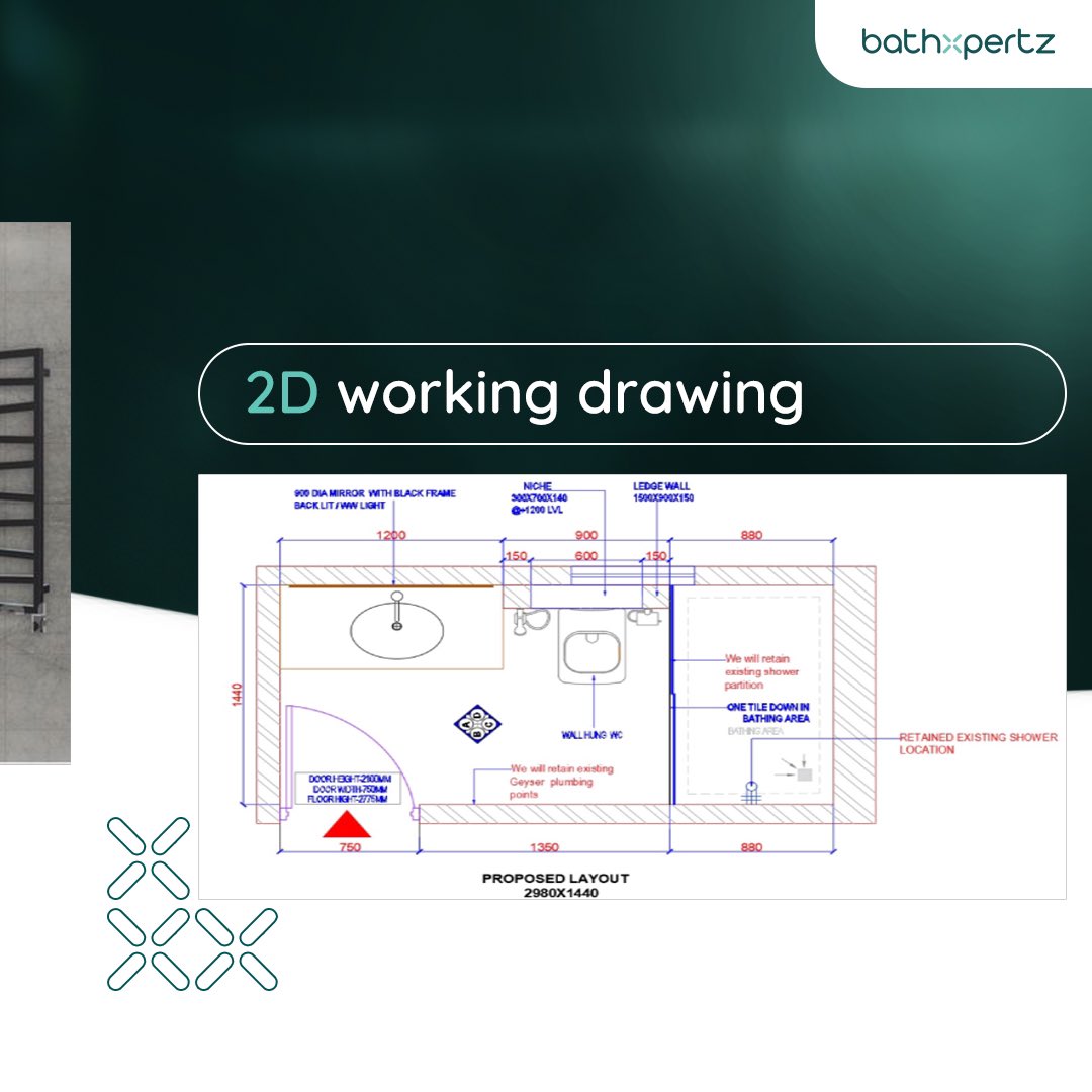 Dekha kuch, mila kuch? Put an end to compromising on your dream bathroom with us. With an extensive design process, we ensure we never stray away from your vision. 

#bathXpertz #elevateyourescape