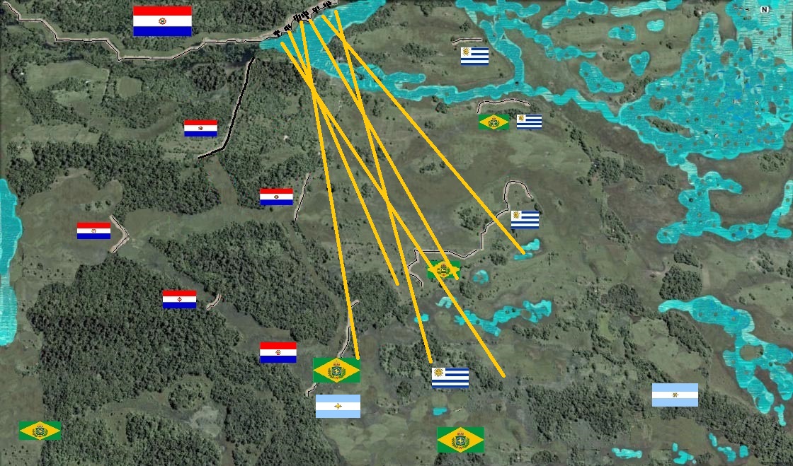 CarlosVonHoroch's tweet image. Fue la primera y única vez en América, que un ejército conformado por fuerzas de un solo país, derrota en batalla a una fuerza compuesta por tres países.