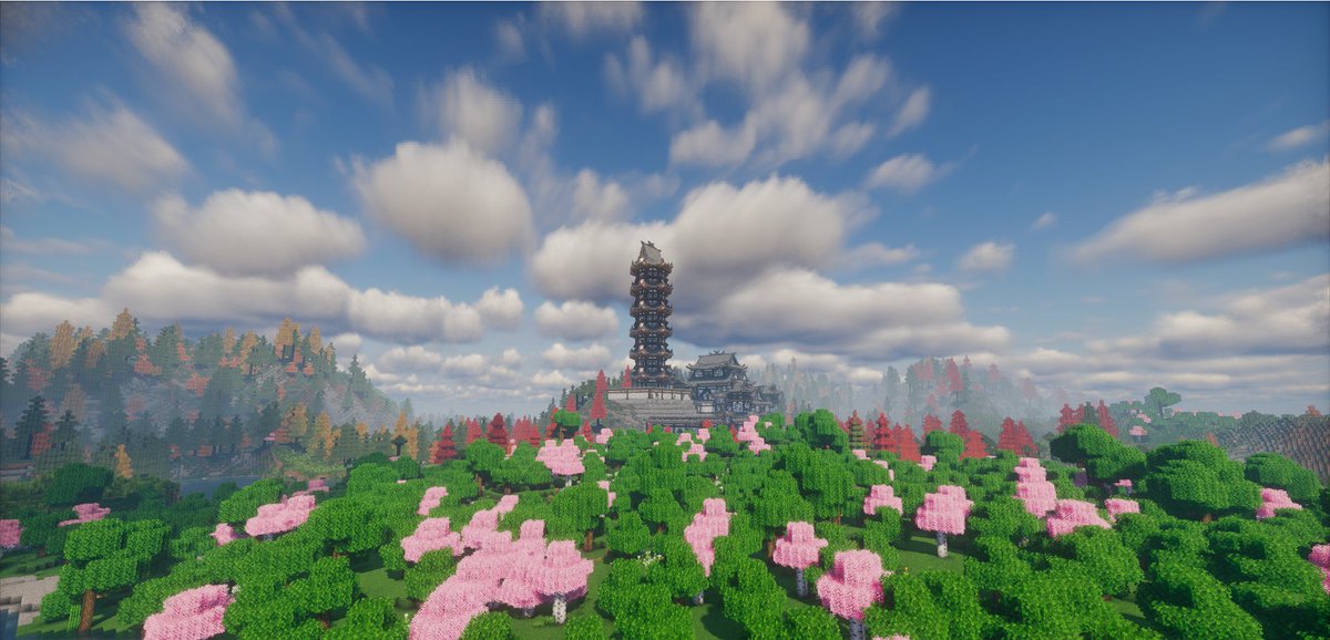 Now a little oriental too, this is the Tokanmura castle, which represents the peacock hill. 🦚🏯
#Minecraft #Minecraftbuilds #builderscon #minecraftdiaries